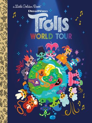 cover image of Trolls World Tour Little Golden Book